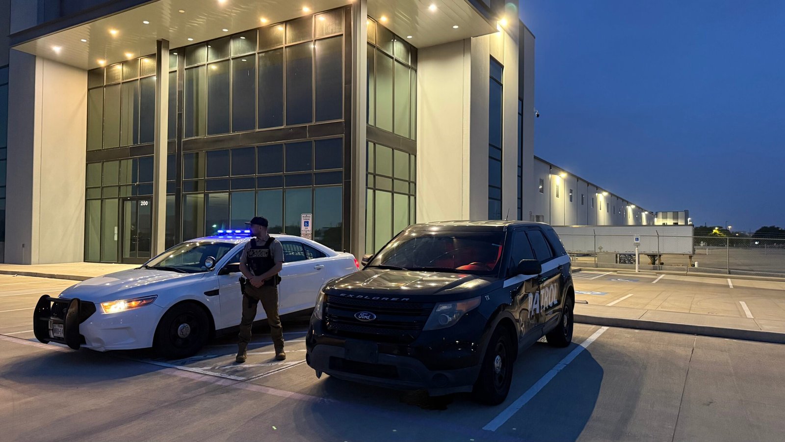 Industrial security company in Houston protecting warehouses and yards