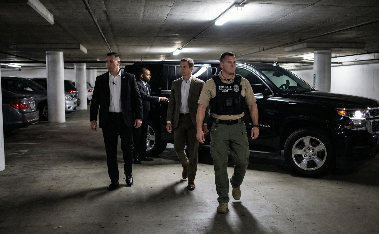 Mayer Security Services executive protection team visual