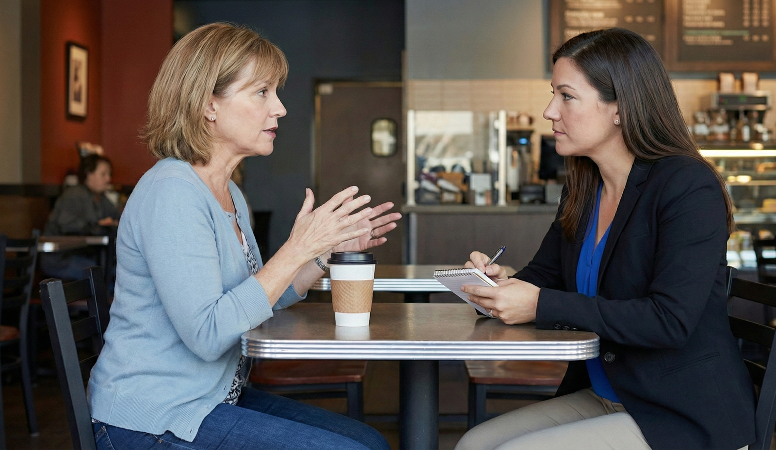 Confidential client consult with a licensed Houston private investigations team